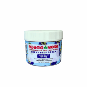 NEW Formulation: Gummy Girl Berry Blue Dream Extra-Strength 50mg Delta-8 Gummies
