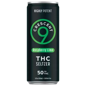 Crescent 50mg Raspberry Lime Seltzer
