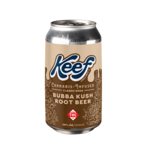 Keef Bubba Kush Root Beer 10mg Delta-9 THC Soda