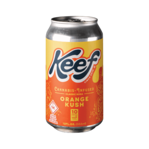 Keef Orange Kush 10mg Delta-9 THC Soda