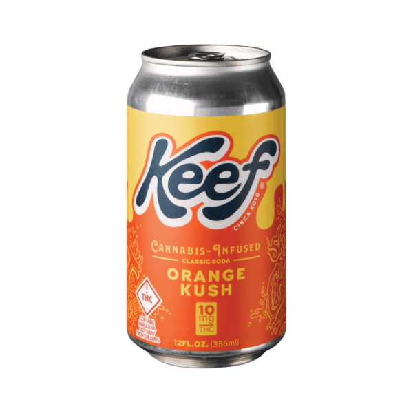 Keef Orange Kush 10mg Delta-9 THC Soda