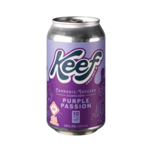 Keef Purple Passion 10mg Delta-9 THC Soda
