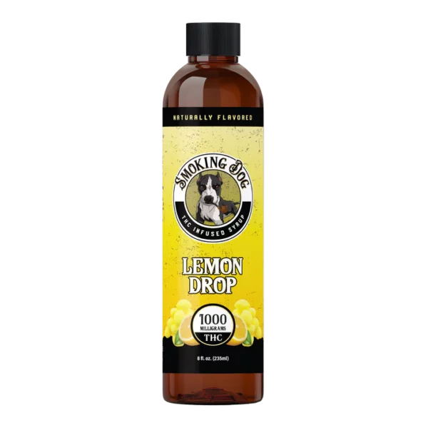 Smoking Dog Lemon Drop 1000mg Syrup THC