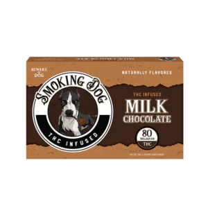 Smoking Dog 80mg Milk Chocolate Bar THC