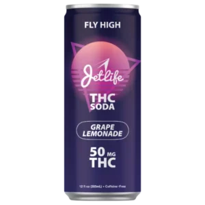 Jet Life 50mg Grape Lemonade Soda