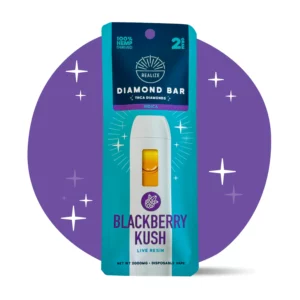 Realize Blackberry Kush 2g THCA Disposable Vape