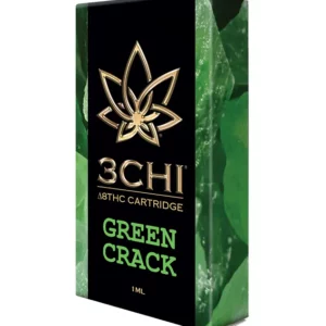 3Chi Green Crack Vape Cartridge Delta-8 THC