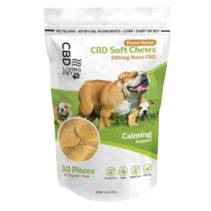CBD Living Calming Peanut Butter Dog Treats