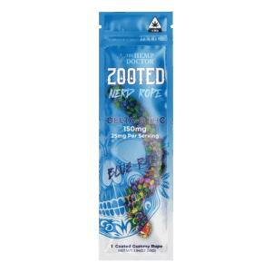 The Hemp Doctor Zooted Nerds Rope 150mg Delta-9 THC