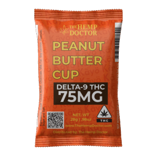 The Hemp Doctor Peanut Butter Cup 75mg Delta-9 THC