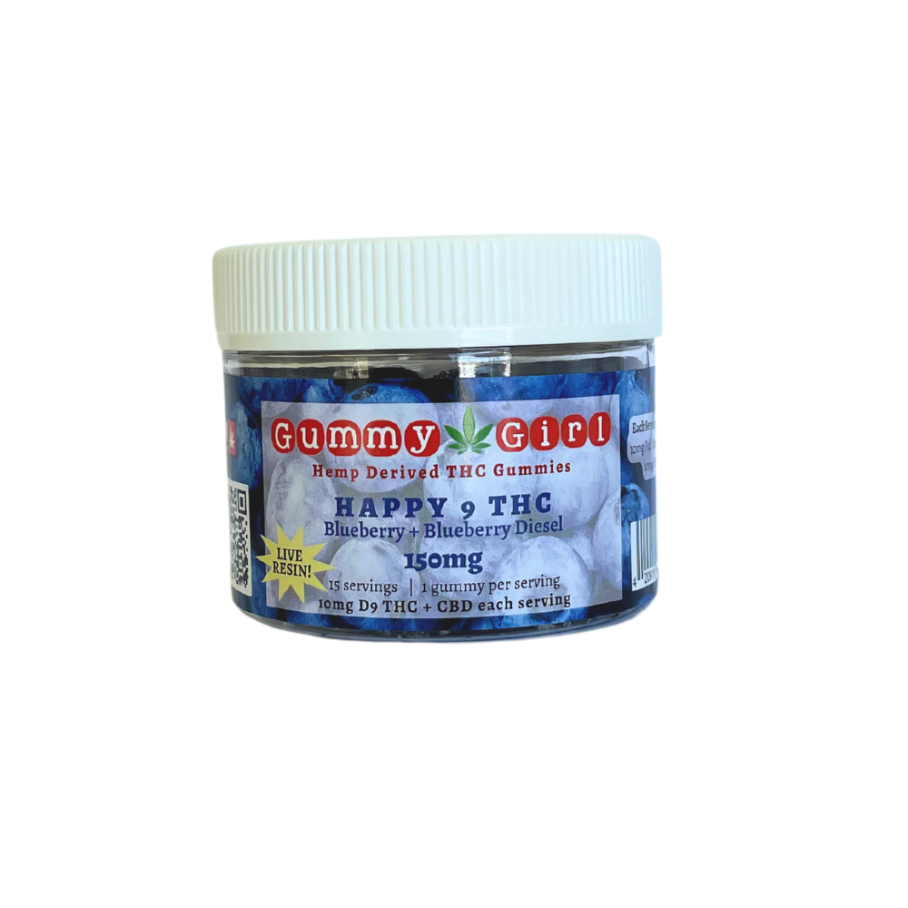 ym♡‼︎ Happy 150mg Live Resin High-Potency Delta-9 THC + CBD Hybrid | One