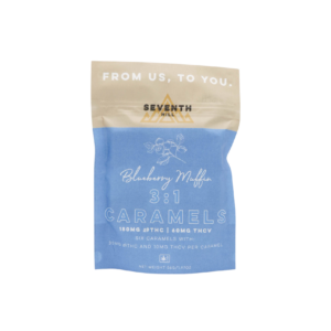 Seventh Hill Blueberry Muffin 3:1 Caramels – 3 Pack