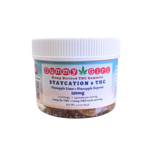 Staycation Gummy Girl 150mg High-Potency Delta-9 THC + CBD