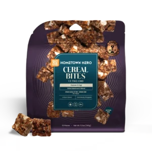Hometown Hero Cocoa Crisp Cereal Bites 300mg Delta-9 THC